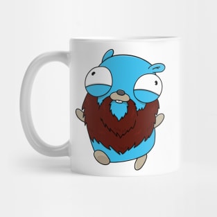 Frolicking Bearded Gopher Mug